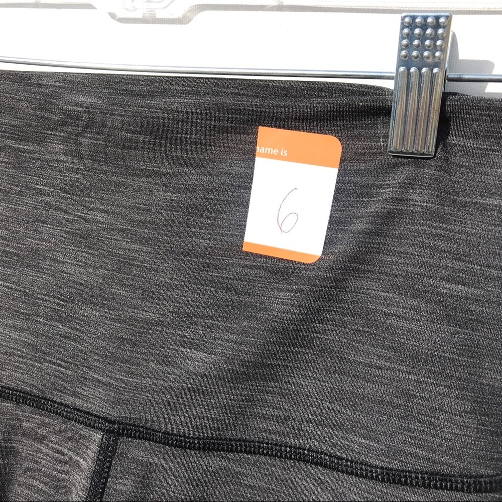 Lululemon High times Rise gray leggings 6 pants euc - Picture 5 of 7
